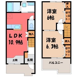 Ouest Collineの物件間取画像